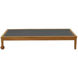 miliboo Sonnenliege 75 x 100 x 195 cm Grau