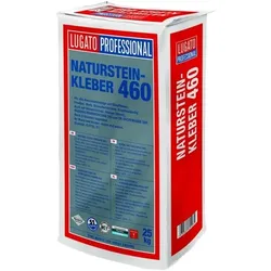 Lugato Natursteinkleber 460 Weiß 5 kg Naturstein-Kleber Mörtel Naturstein Kleber