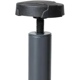 Scangrip Baustrahlerstativ Aluminium/Kunststoff/Stahl/Stahlrohr 1,35-3,00 m schwarz