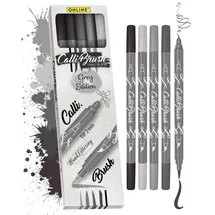 ONLINE USV-Systeme Calli.Brush Double 5 St. grau