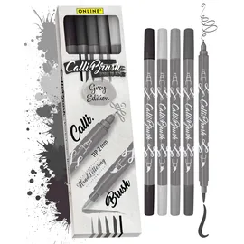 ONLINE USV-Systeme Calli.Brush Double 5 St. grau