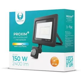 Forever Light LED-Flutlicht PROXIM II 30W |6000K| PIR IP66 Forever Light