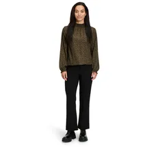 Cartoon Langarmbluse Schlupfbluse 44