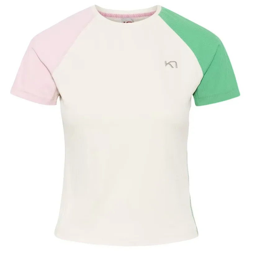 Damen-T-Shirt Kari Traa Linnea Tee Größe: L /  beige