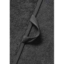 Lacoste Lecroc Badetuch 100 x 150 cm schwarz