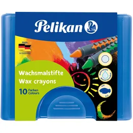 Pelikan Wachsmalstifte 10 St. mehrfarbig