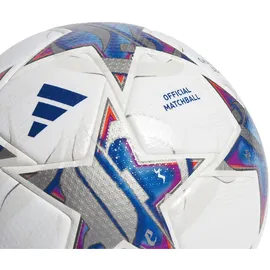 adidas UCL Pro Ball White/Silvmt/Brcyan/R