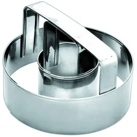 Ibili Donut-ausstecher 7.5 cm silber, Silber One Size - Silber