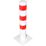 Schake Absperrpoller Dübelbefestigung Ø 152 mm x 1.000 mm Weiß-Rot