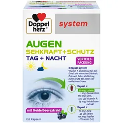 DOPPELHERZ System Augen Sehkraft+Schutz Kapseln 120 St