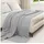 vidaXL Bettüberwurf 270 x 240 cm Grau
