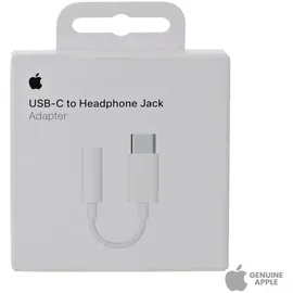 Apple USB-C auf 3.5 mm Kopfhörerstecker, Weiß