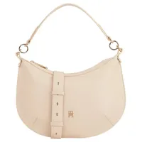 Tommy Hilfiger Schultertasche, Handtasche Damen Henkeltasche Tasche Damen, beige