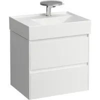 Laufen Kartell Waschtischunterbau, 2 Schubladen, 585x450x515mm, zu H810335, -