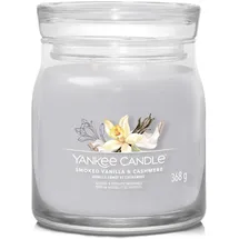 Yankee Candle Smoked Vanilla & Cashmere Duftkerze 368 g beige