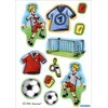 Sticker Fussballspiel 3 Blatt / 33 Sticker