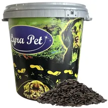 Lyra Pet Sonnenblumenkerne schwarz 10 kg in 30 L Tonne