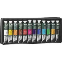 LUKAS Malfarbe Tempera 19ml 12Farben K119012 Tube
