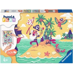 Puzzle Puzzle&Play - Piraten 1 2X24-Teilig