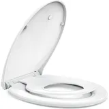 Storemic Komfort-Toilettensitz mit automatischer Absenkautomatik & Kinderinte...