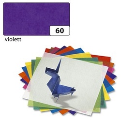 folia Transparentpapier violett 42 g/qm 25 Bogen