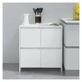 vidaXL Sideboard Weiß 70x41x75 cm Holzwerkstoff