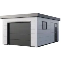 Telluria Garage 3,58 x 5,38 m weiß