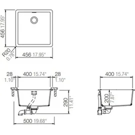 Schock Greenwich N-100 Unterbau Puro