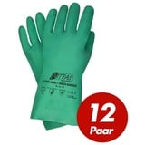 Nitras Green Barrier 3450 Nitrilhandschuhe, grün, Grün, 11 (XXL)