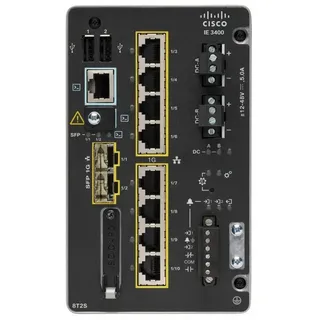 Cisco Catalyst IE3400 Gestito L2 Gigabit Ethernet (10/100/1000) Nero