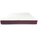 Orthopädische Matratze Best Sleep Color Line Purple 90x200 cm – 20 cm Höhe, fester Polyurethan-Schaum, hypoallergen, atmungsaktiv, beidseitig v...