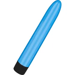 Kraftvoller Vibrator, 17,5 cm, blau