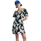 Roxy Sommerkleid Mini Schwarz XL