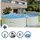 Waterman Stahlwandpool Set achtform Montevideo 470 x 300 x 120 cm