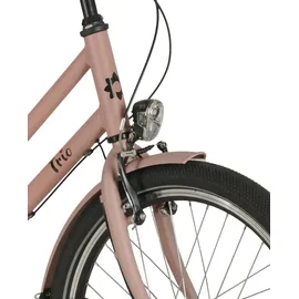 Prophete Fahrrad »TRIO 500" M«, 24 Z, 34, rosa,