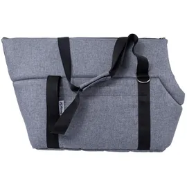 BoutiqueZOO Hundetasche XL 52 x 35 x 39 cm Grau