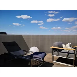 Videx Sichtschutzmatte 300 x 90 cm Schiefer Kunststoff