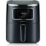 Alpina Heißluftfritteuse schwarz Metall ca. 4,5 l - schwarz