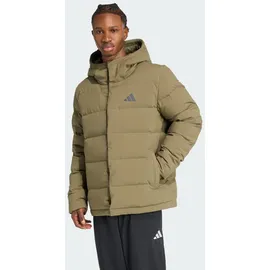 adidas Herren Jacke Helionic CLIMAWARM mit Kapuze, OLISTR, L