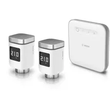 Bosch Smart Home Starterset mit 1 Controller II & 2 Heizkörperthermostaten II, weiß (8750002330BT2)