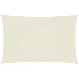 vidaXL Sonnensegel Oxford-Gewebe Rechteckig 5x8 m Creme