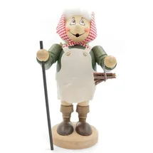 Schweda Räuchermännchen Schweda - Wichtel Räuchermann,-figur,-männchen 29cm - Reisigfrau