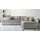 Home Affaire Ecksofa L-förmig Cord 3-Sitzer Braun