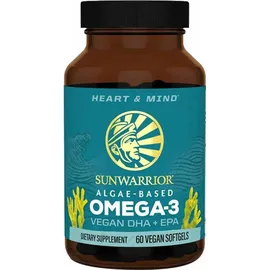SunWarrior Omega 3 Vegan DHA + EPA Softgels 60 St.