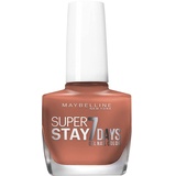 Maybelline New York Superstay 7 Days Nagellack Nr. 932 Muted Mocha, farbiger Nagellack, Farblack, langer Halt