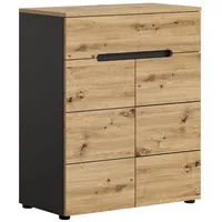 VCM ebuy24 Schuhschrank Canu Schuhschrank 1 Schublade 2 Türen