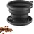 Westmark Kaffeefilter Faltbar Schwarz