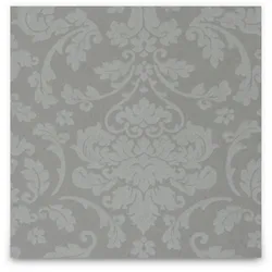 Hypafol Airlaid Motiv-Serviette Dauphine grau | 100St. | 40x40cm | für Gastronomie & Zuhause | hochwertiges Material