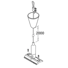 ISOLED Seilabhängung