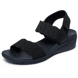 SKECHERS Damen Arya - on the Rise, Schwarz/Schwarz, 38 EU
